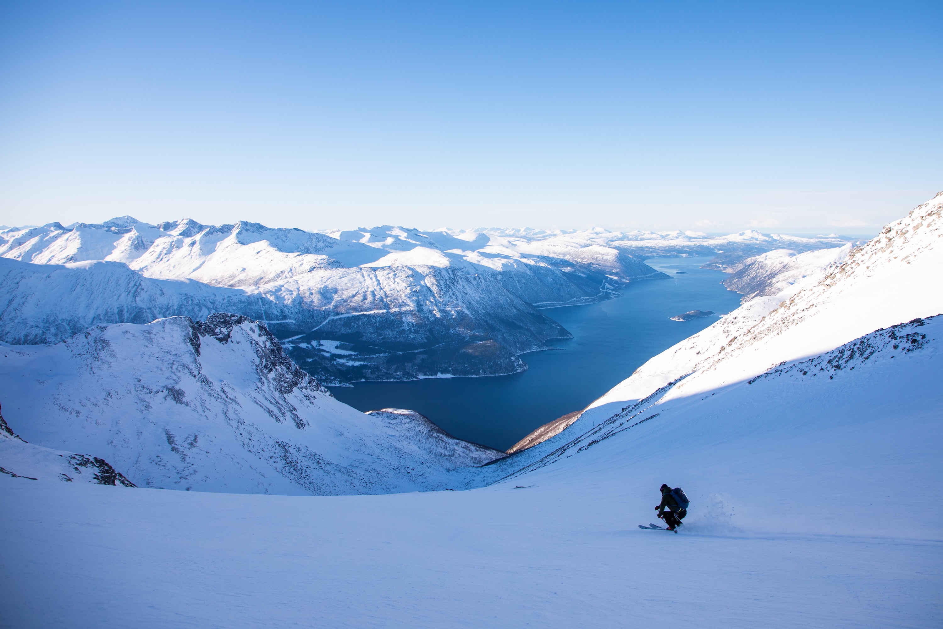 FJORD OG FJELL: Alternativ nedkjøring fra Dronningen