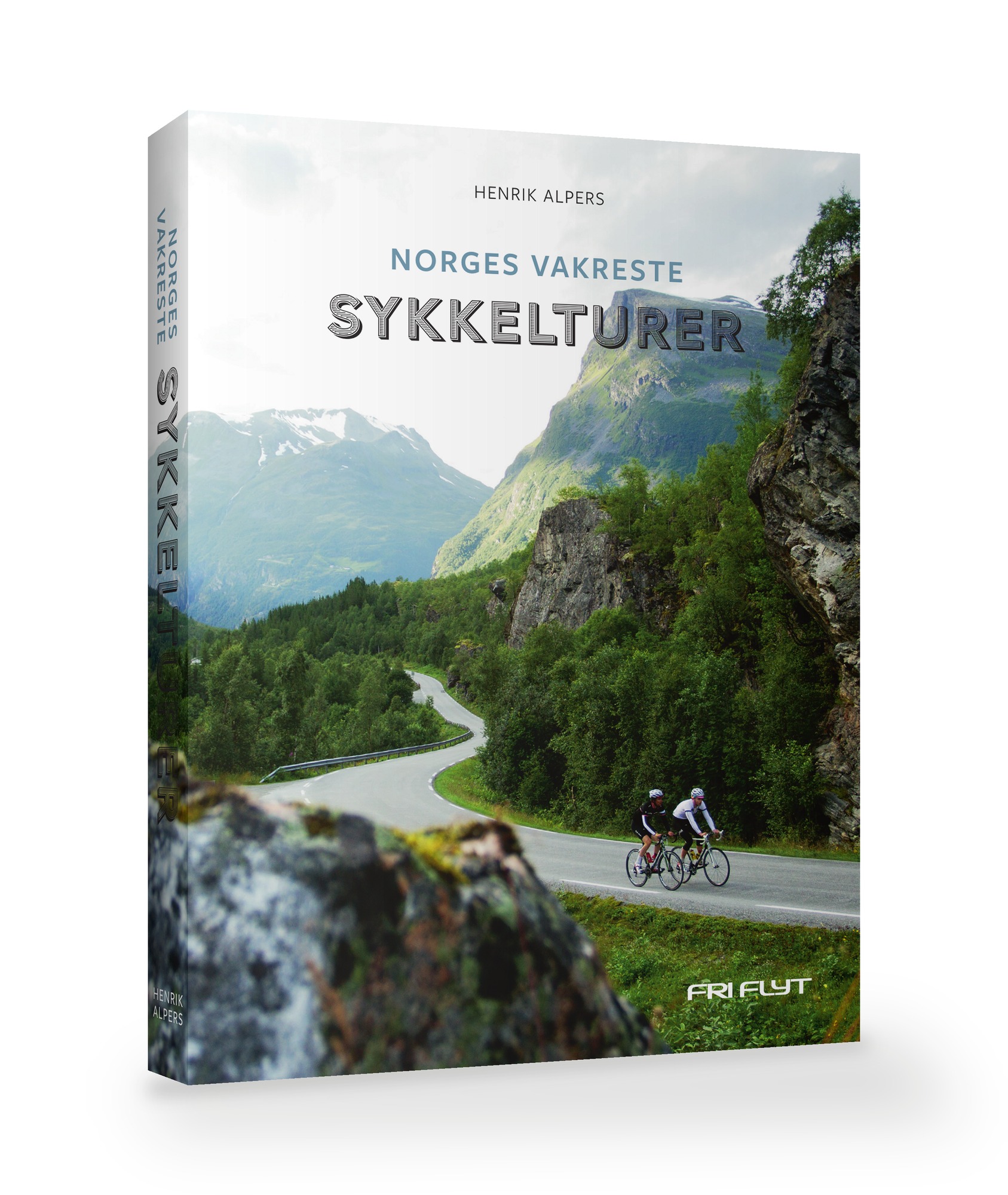 Boken Norges vakreste sykkelturer er skrevet av Henrik Alpers